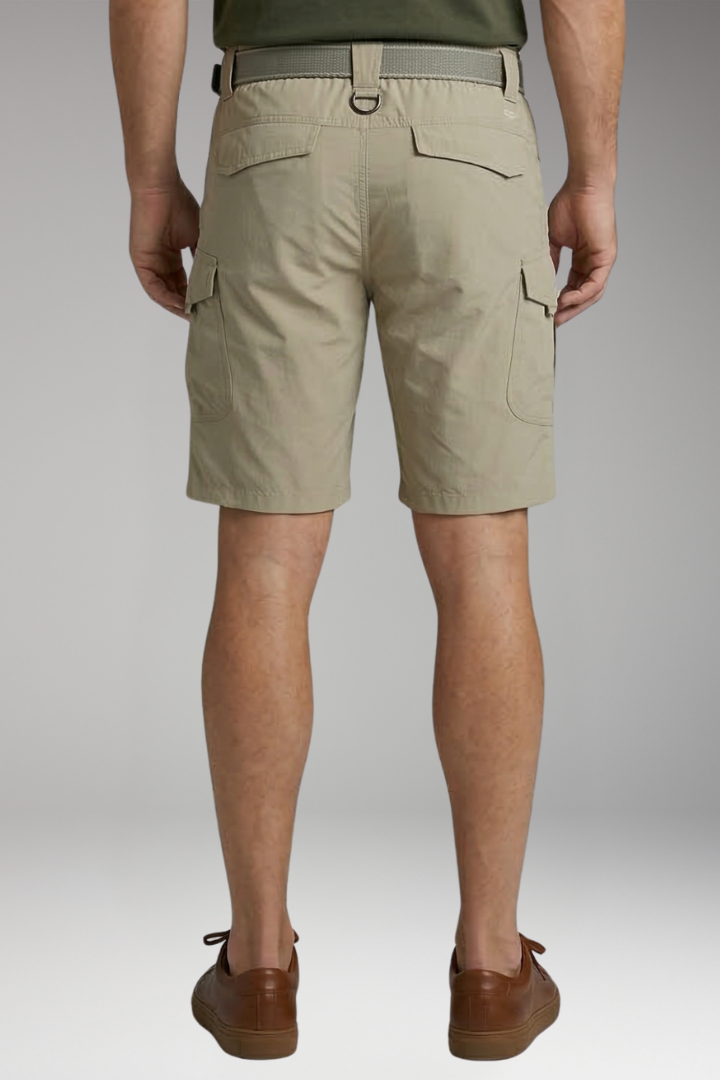 Men's Tactical Shorts with Cargo Pockets and Belt Loops