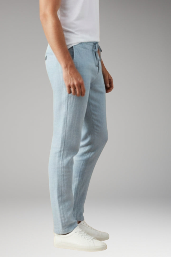 Men’s Trousers with Drawstring Waistband