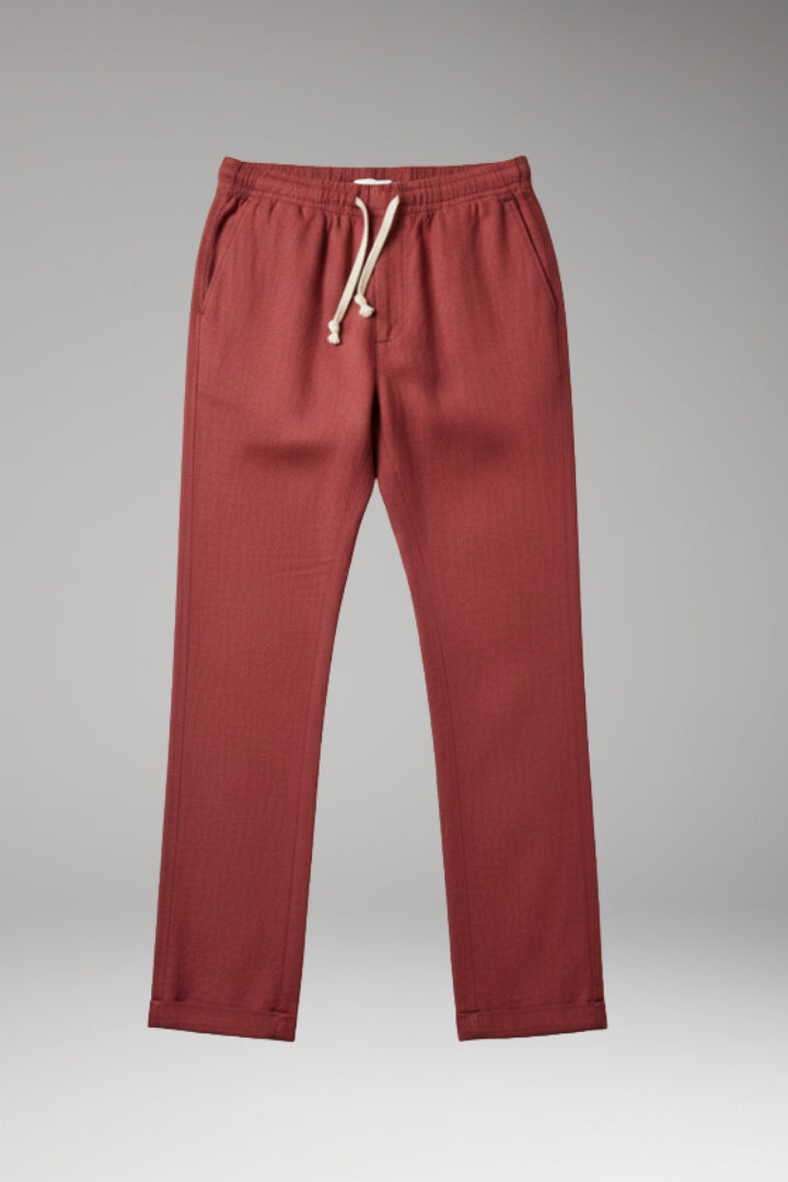 Men’s Trousers with Elastic Waistband and Drawstring