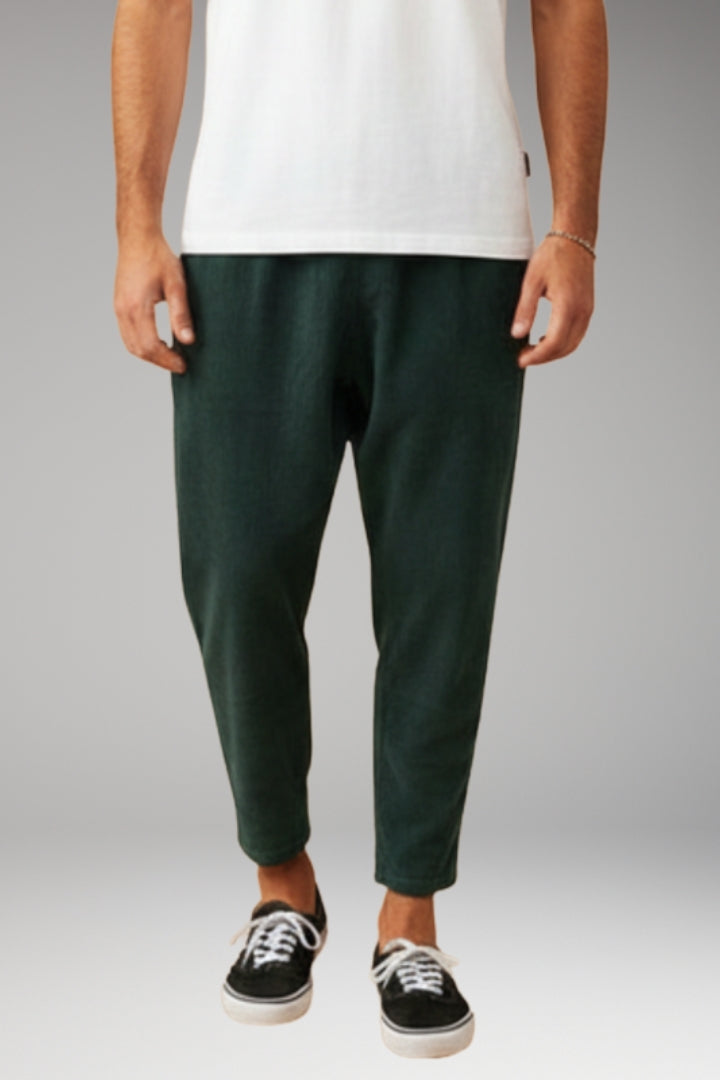 Men’s Trousers with Elastic Waistband and Relaxed Fit
