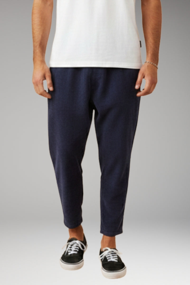 Men’s Trousers with Elastic Waistband and Relaxed Fit
