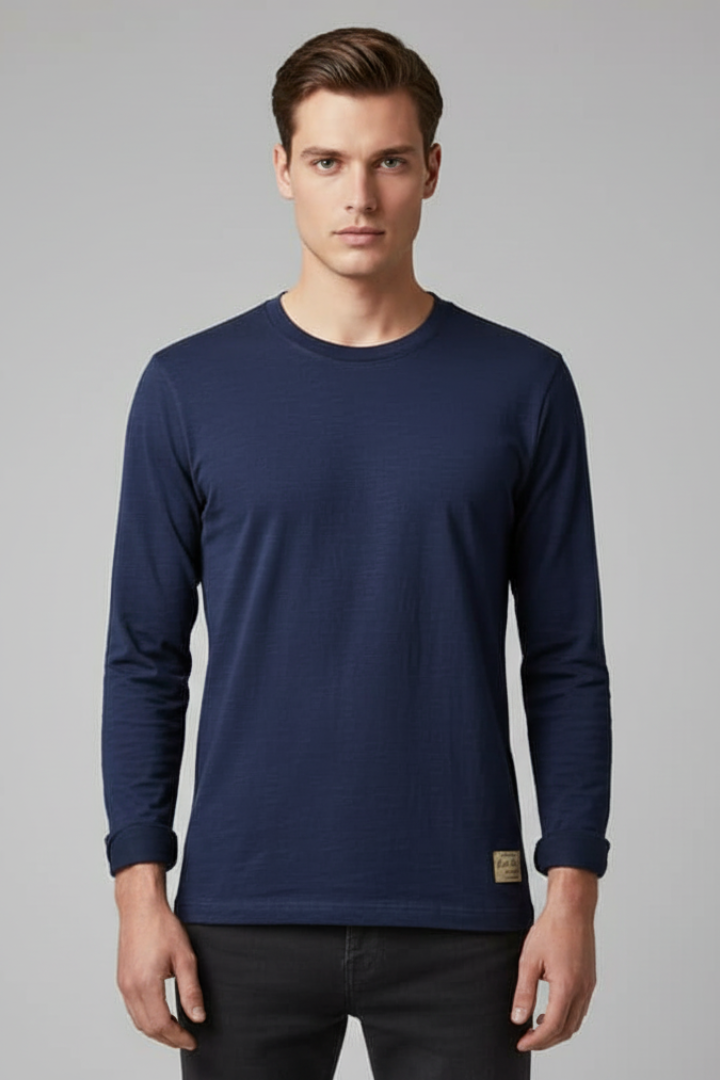 Men’s Vintage Shirt with Short Sleeves and Button Closure
