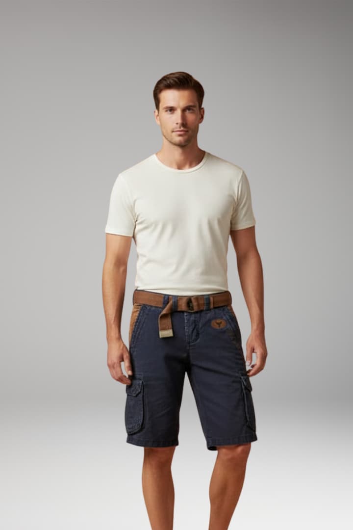 Men’s Cargo Shorts with Multiple Pockets
