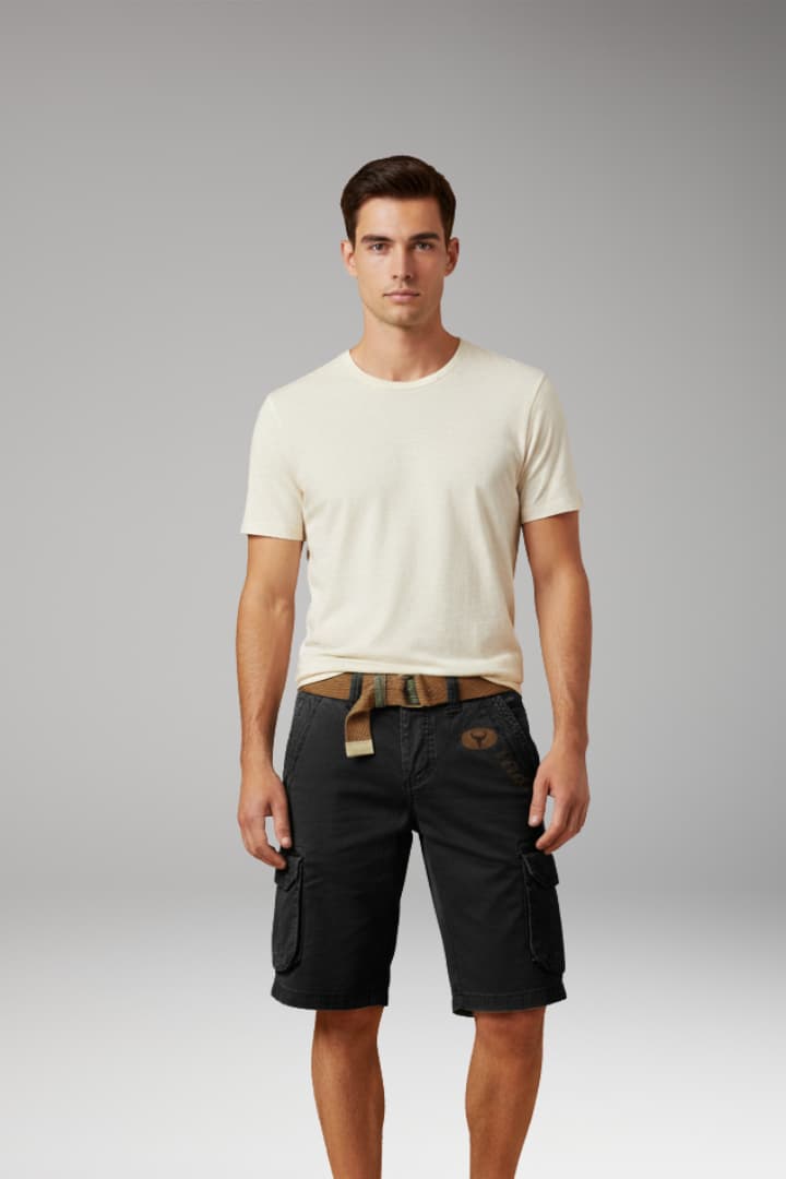 Men’s Cargo Shorts with Multiple Pockets