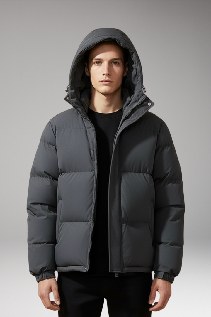 Men’s Outdoor Jacket with Multi-Layer Design