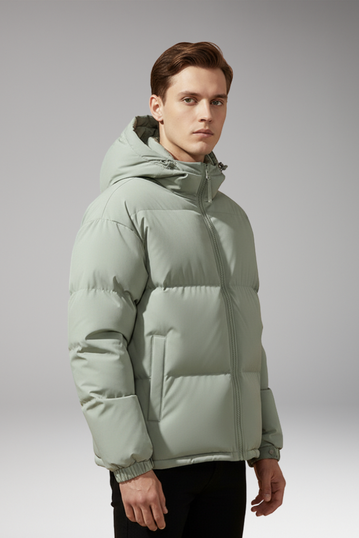 Men’s Outdoor Jacket with Multi-Layer Design