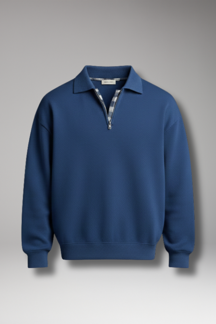 Men’s V-Neck Jumper with Long Sleeves