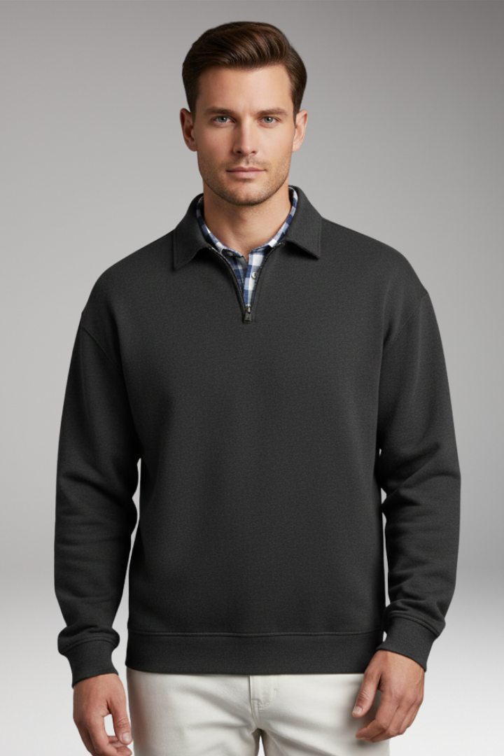 Men’s V-Neck Jumper with Long Sleeves