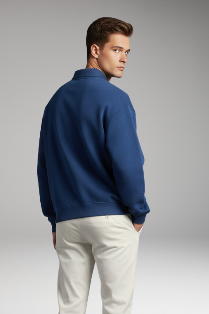 Men’s V-Neck Jumper with Long Sleeves