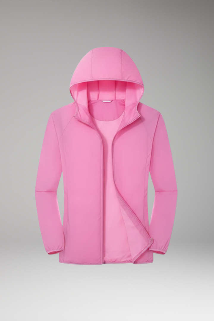 Women's Outdoor Jacket with Water-Repellent and All-Weather Features
