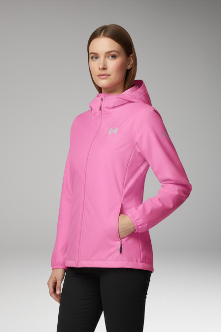 Women's Outdoor Jacket with Water-Repellent and All-Weather Features