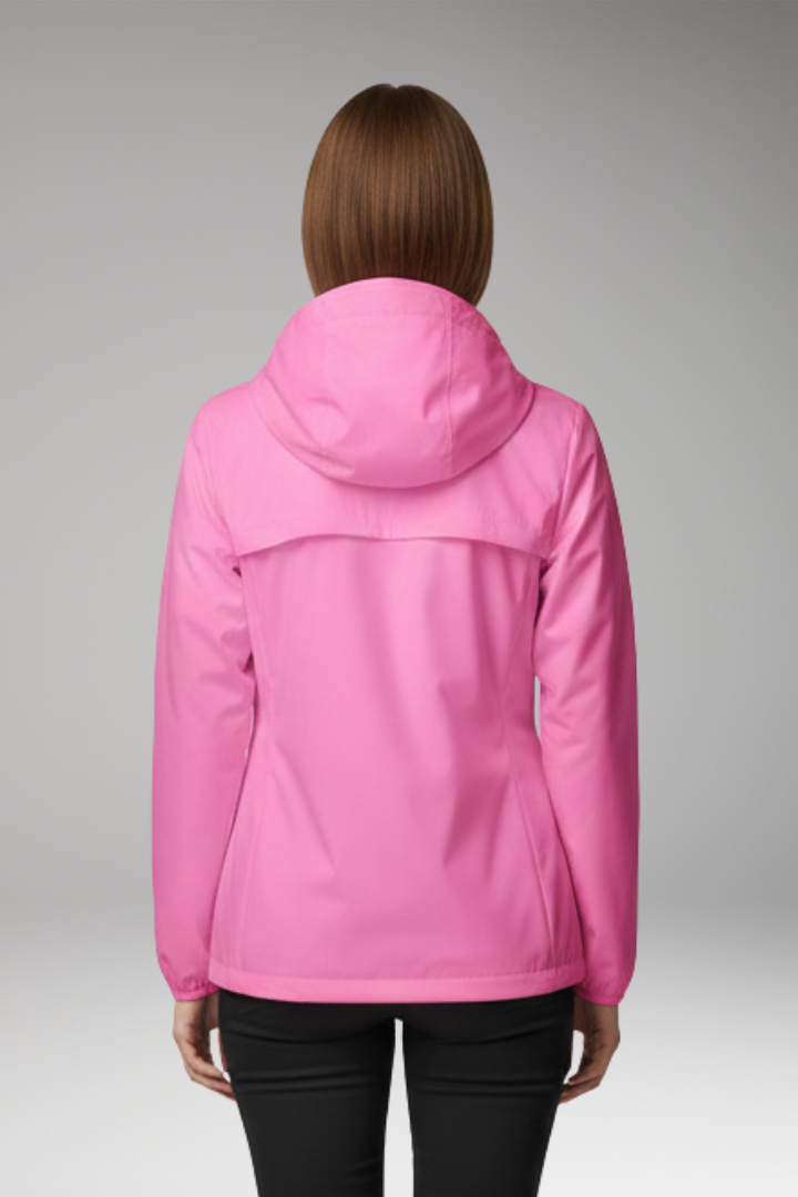 Women's Outdoor Jacket with Water-Repellent and All-Weather Features