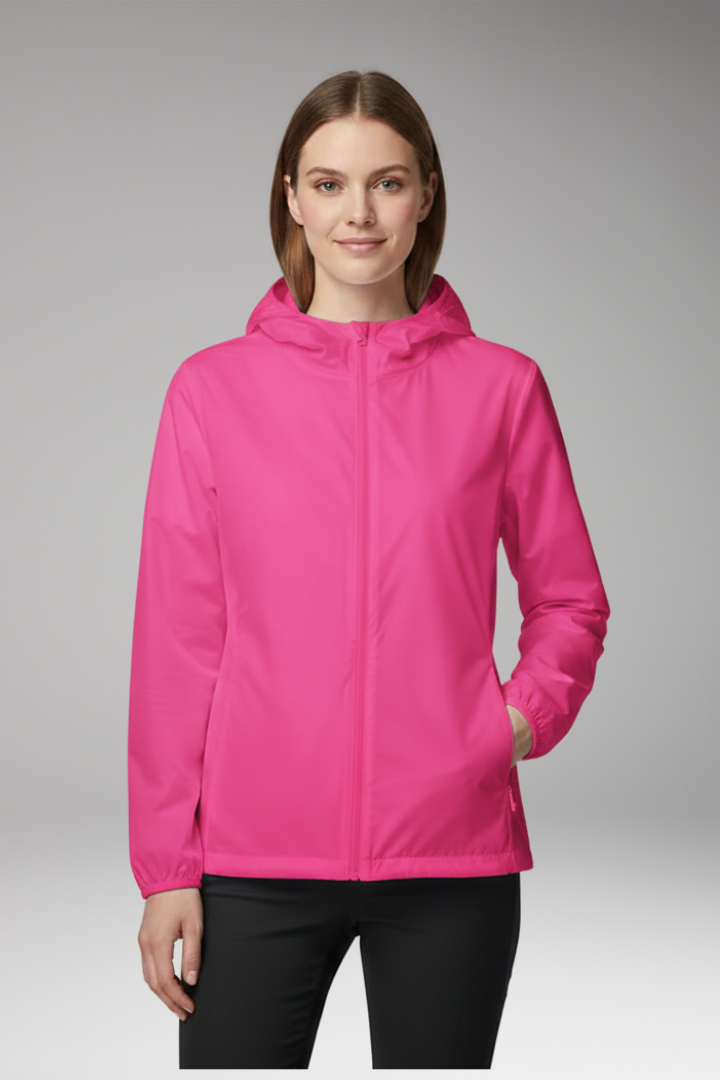 Women's Outdoor Jacket with Water-Repellent and All-Weather Features