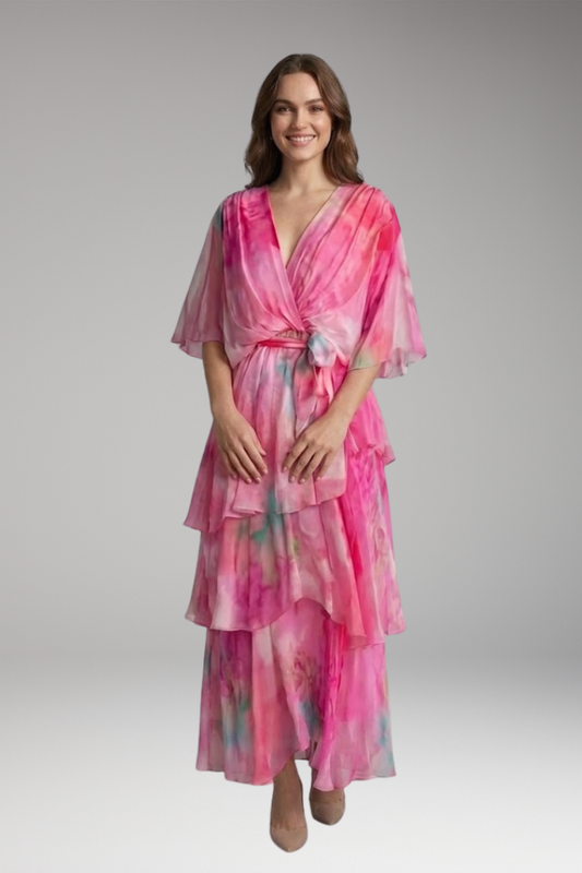 Women's Bohemian Maxi Dress with Flowing Silhouette
