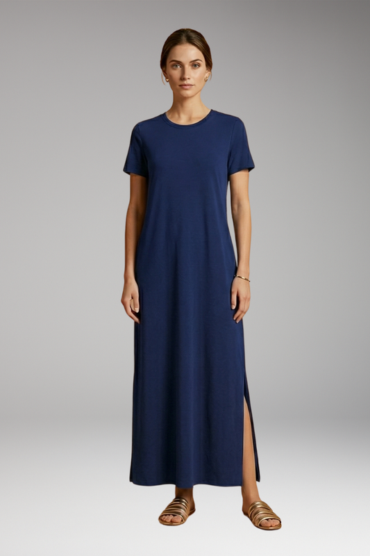 Women's Casual Maxi Dress with Flowing Silhouette