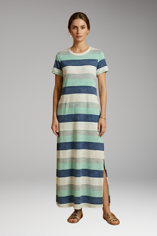 Women's Casual Maxi Dress with Flowing Silhouette