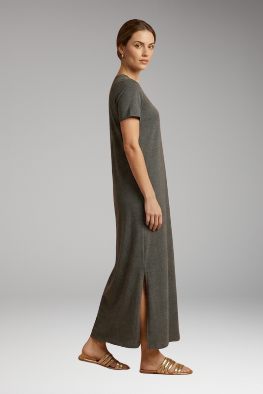 Women's Casual Maxi Dress with Flowing Silhouette