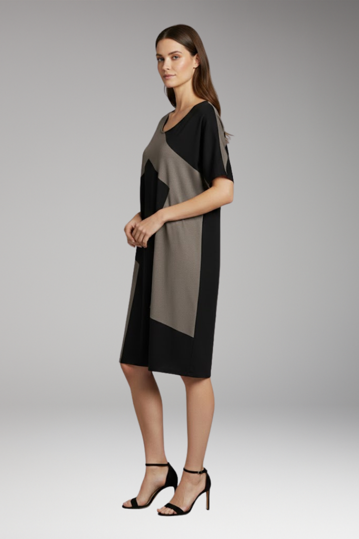 Women’s Casual Short-Sleeved Loose Dress for Spring and Summer
