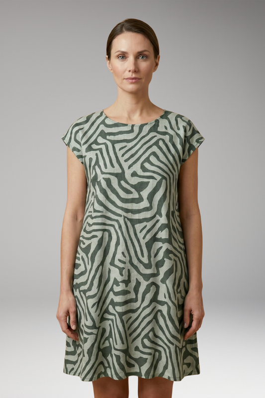 Women's Casual Summer Dress with A-Line Fit