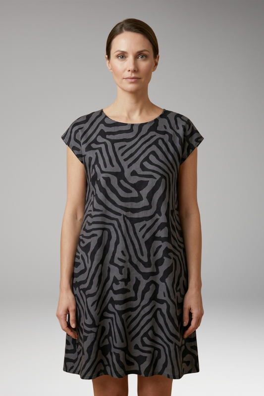 Women's Casual Summer Dress with A-Line Fit