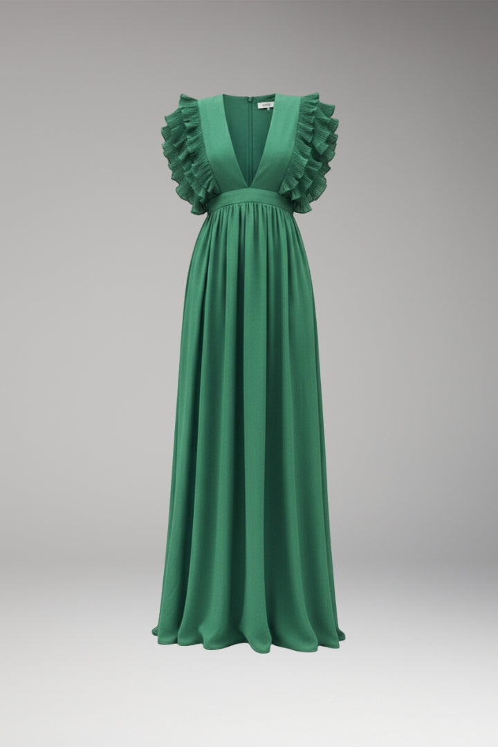 Women's Classic General Dress with Elegant Details
