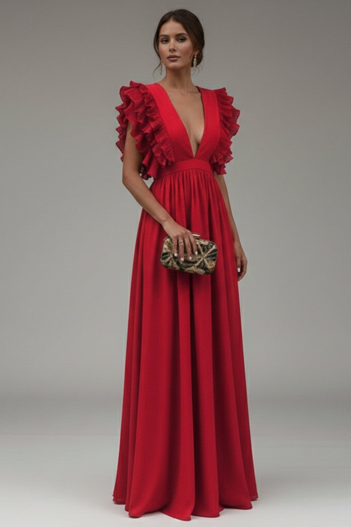 Women's Classic General Dress with Elegant Details