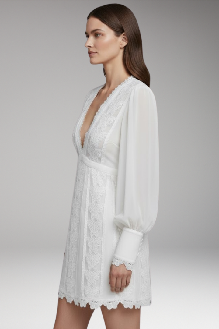Women's Dress with Detailed Design and Refined Silhouette