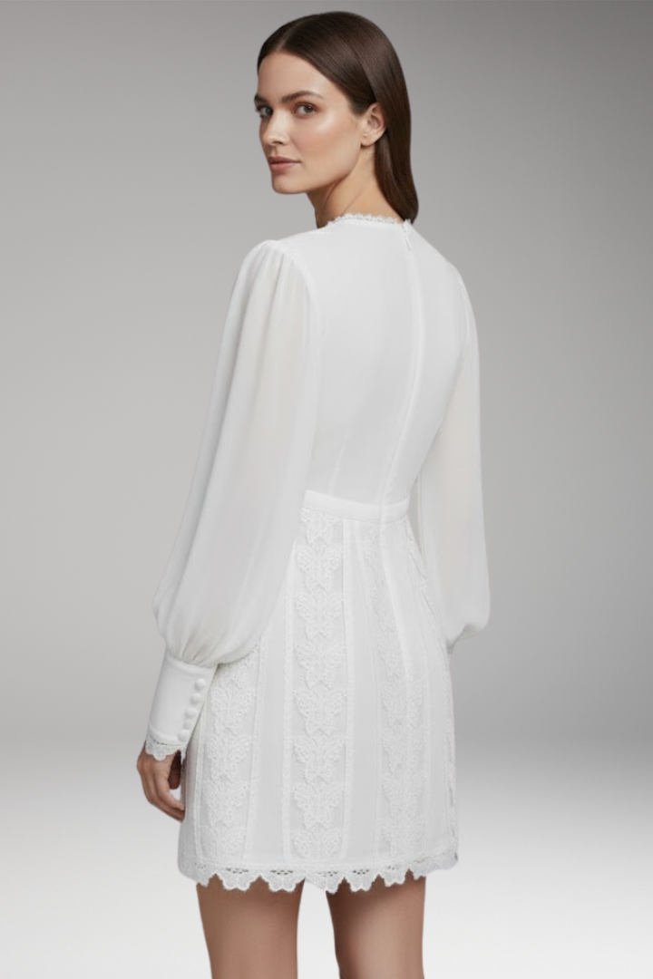 Women's Dress with Detailed Design and Refined Silhouette