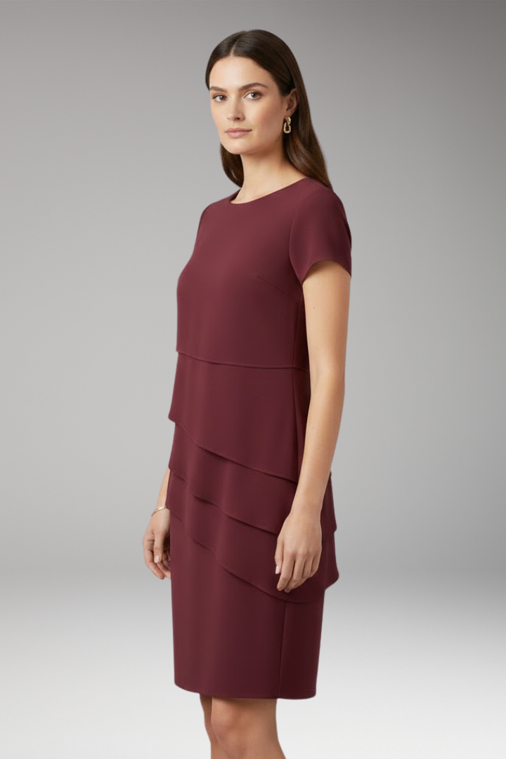 Women's Dress with Figure-Flattering Fit and Seamless Design