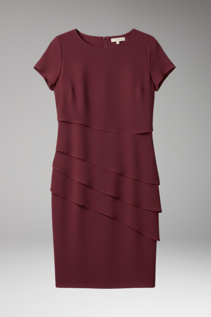 Women's Dress with Figure-Flattering Fit and Seamless Design