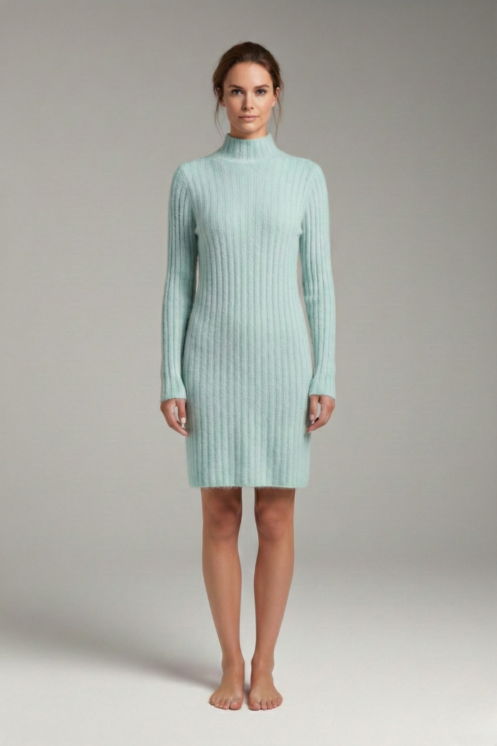 Women's Dress with Figure-Hugging Silhouette and Timeless Design