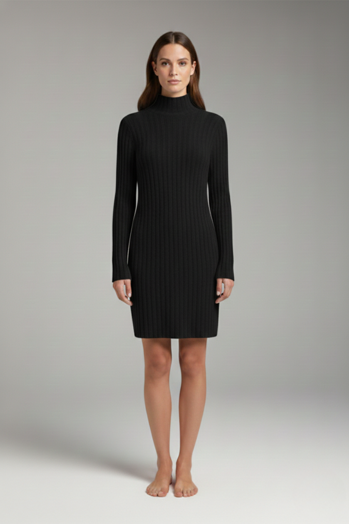 Women's Dress with Figure-Hugging Silhouette and Timeless Design