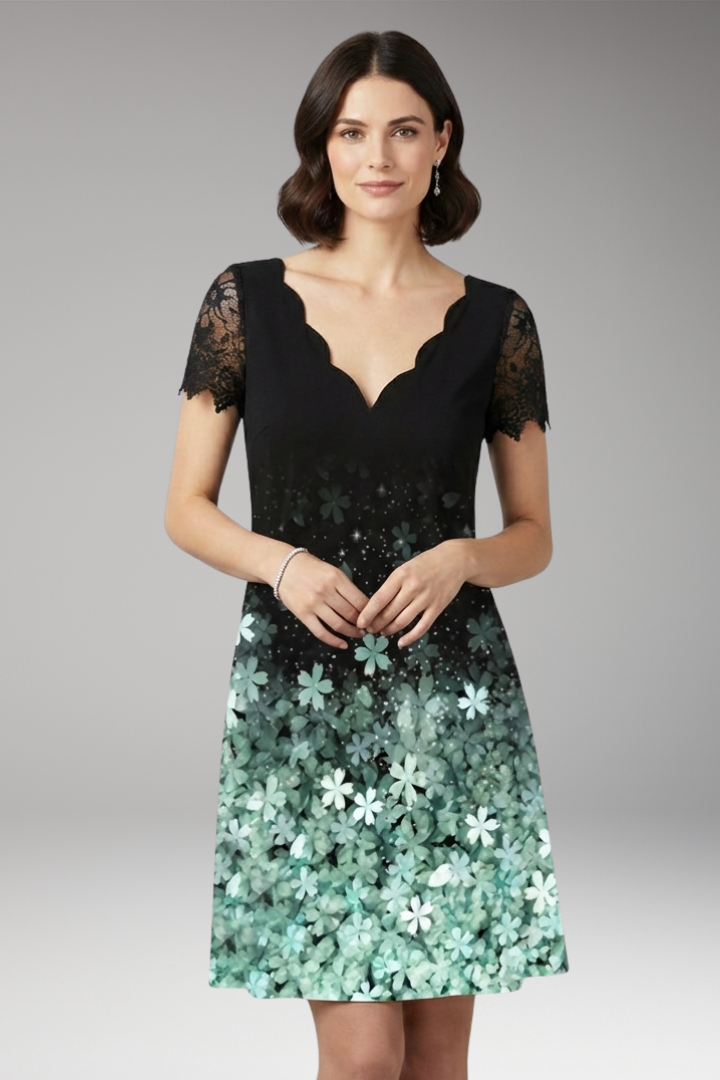 Women's Dress with Intricate Details and Timeless Style