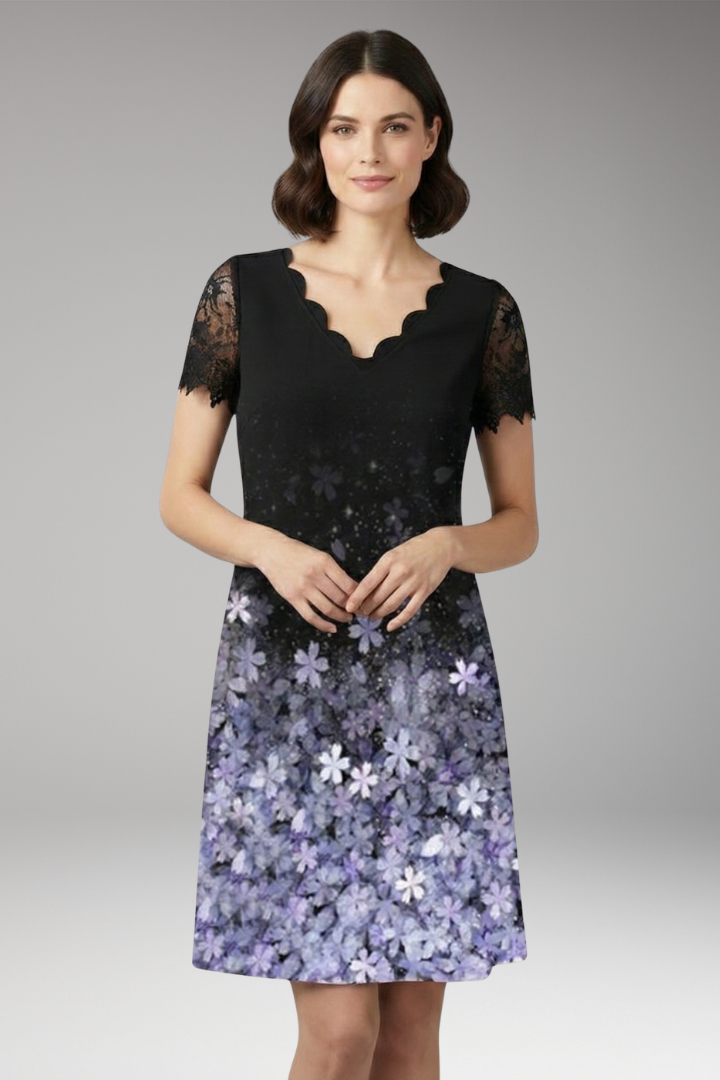 Women's Dress with Intricate Details and Timeless Style
