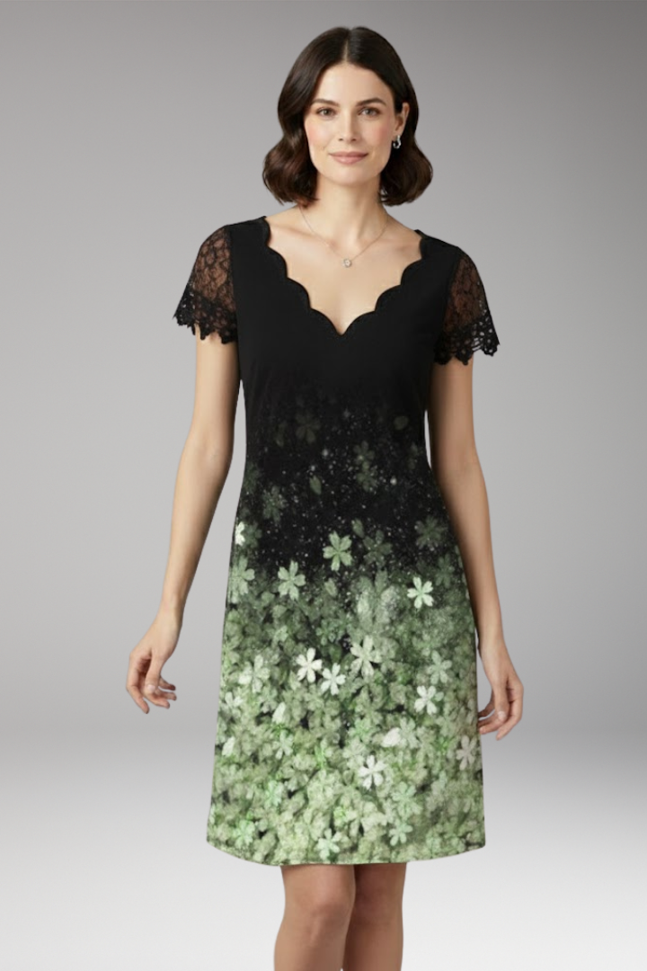 Women's Dress with Intricate Details and Timeless Style