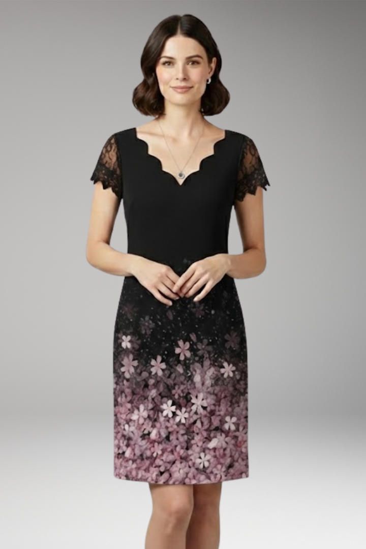 Women's Dress with Intricate Details and Timeless Style