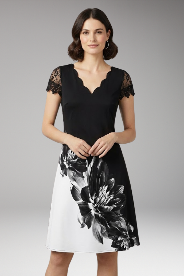 Women's Dress with Intricate Details and Timeless Style