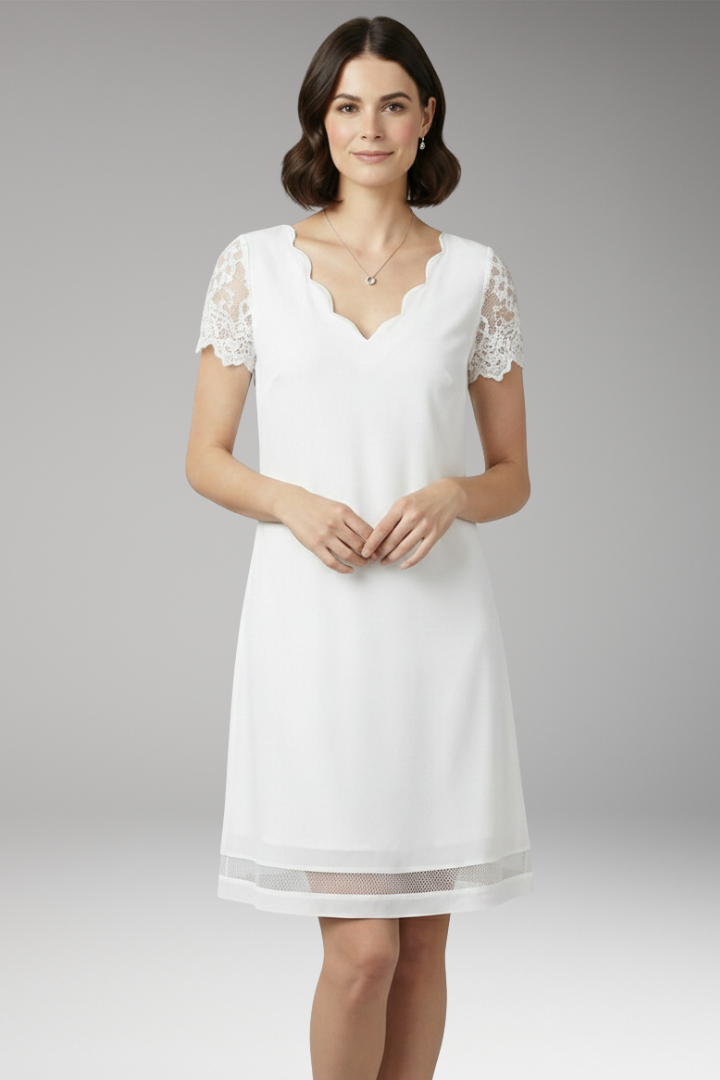 Women's Dress with Intricate Details and Timeless Style