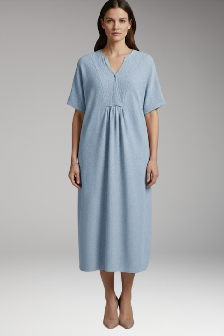 Women's Dress with Knit Design and Versatile Style