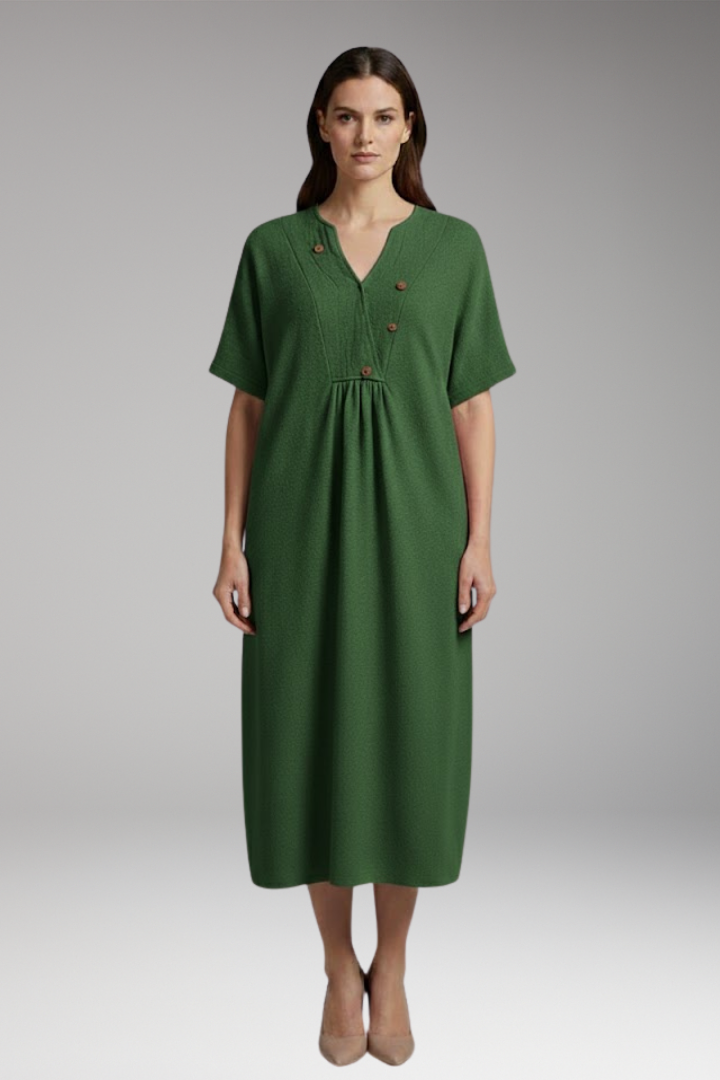 Women's Dress with Knit Design and Versatile Style