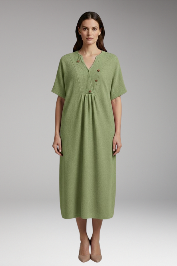Women's Dress with Knit Design and Versatile Style