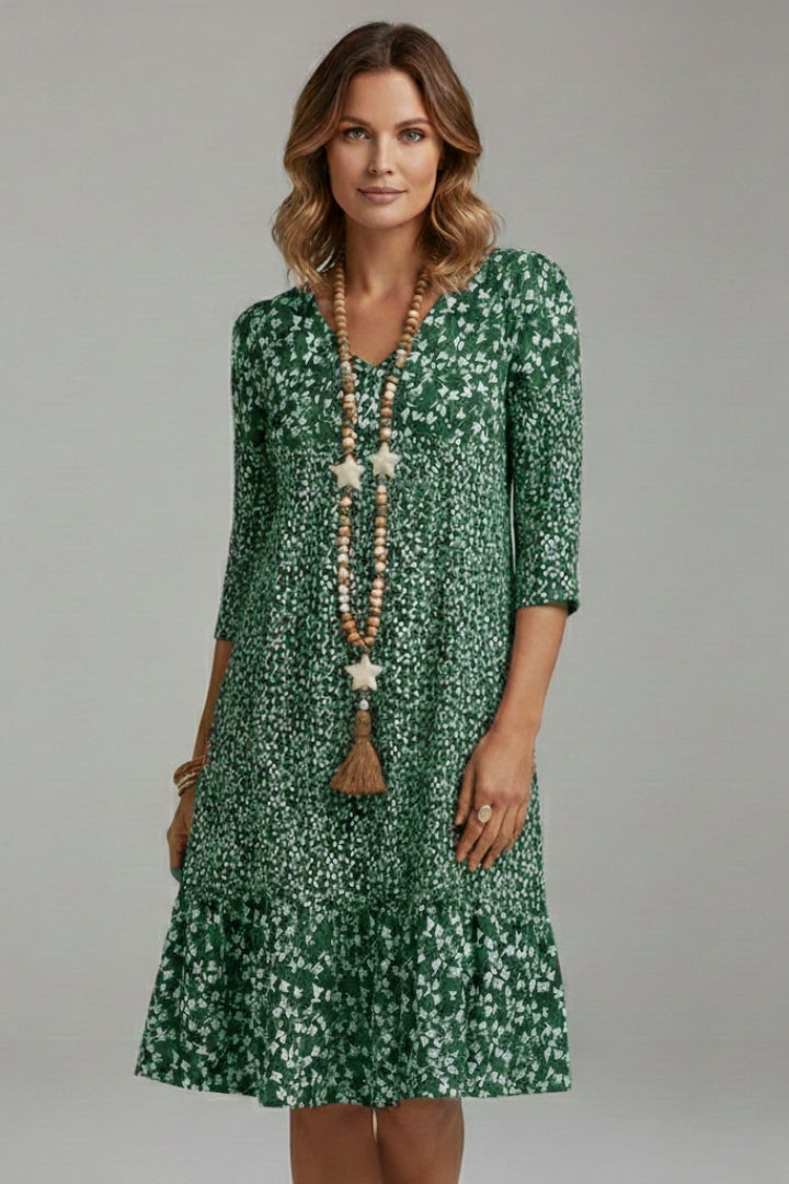 Women's Dress with Sophisticated Cut and Practical Design