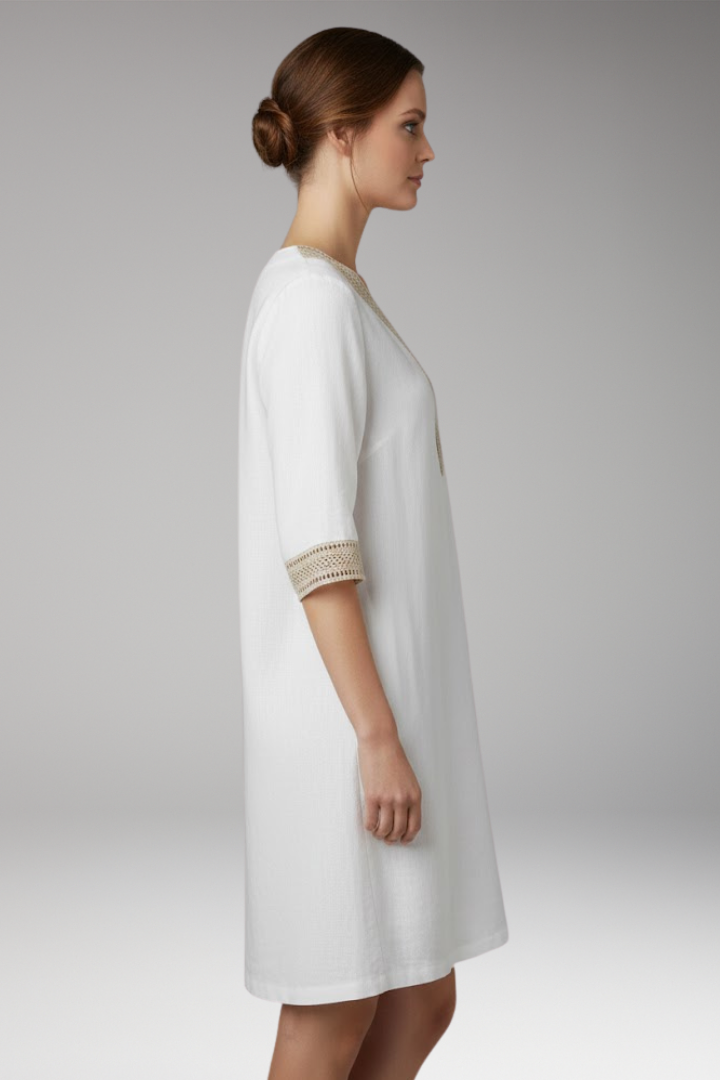 Women's Dress with Timeless Design and Flexible Fit