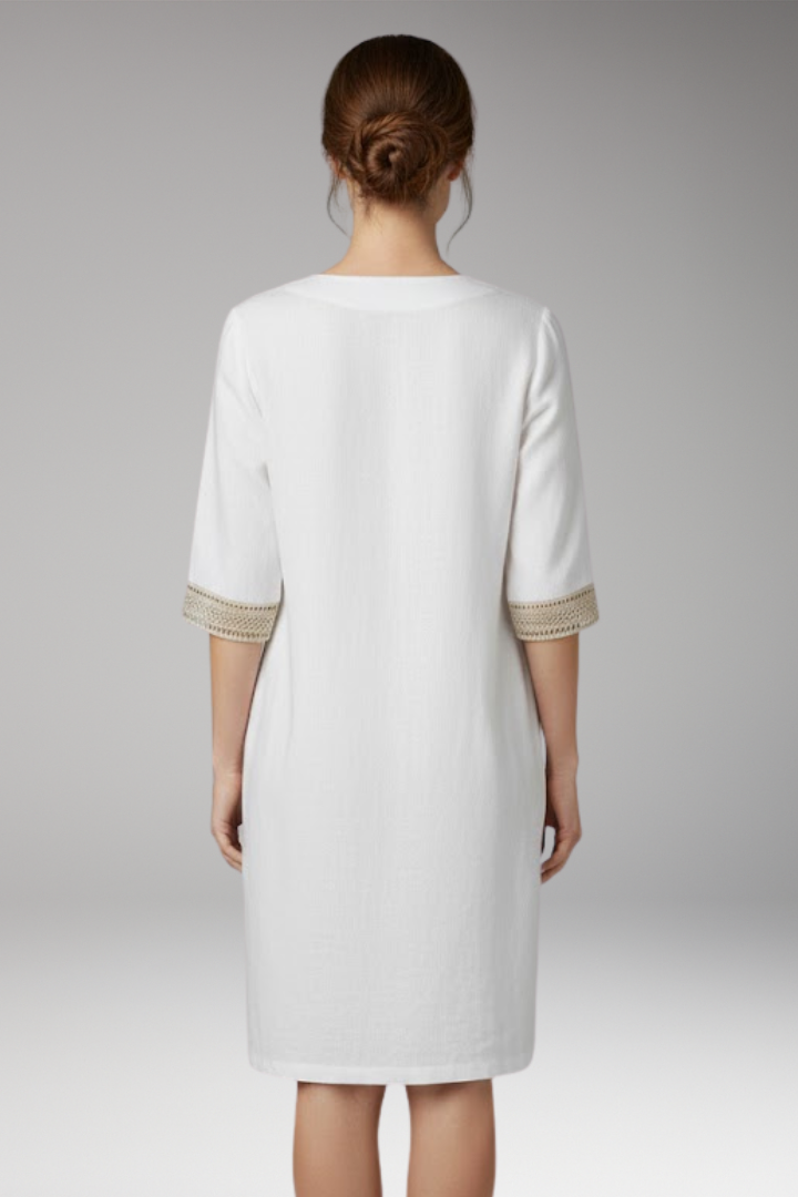 Women's Dress with Timeless Design and Flexible Fit