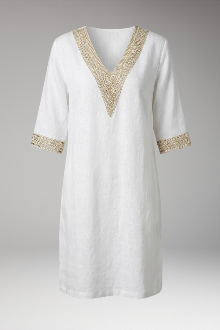 Women's Dress with Timeless Design and Flexible Fit