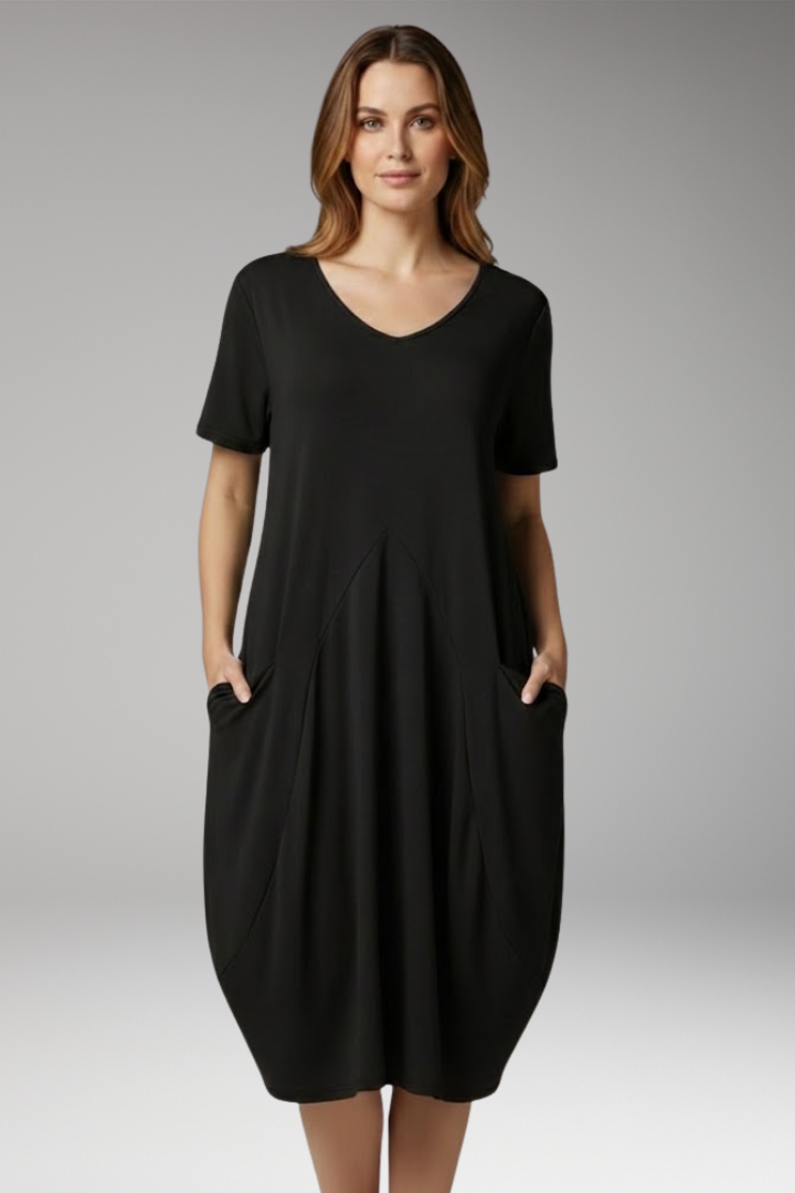 Women's Dress with Tummy Control and Relaxed Fit