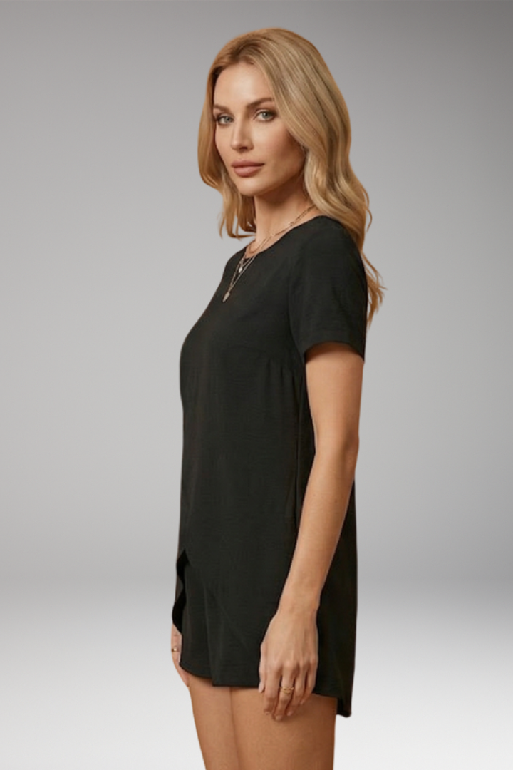 Women's Elegant Summer Co-ord Lounge Set with Relaxed Fit