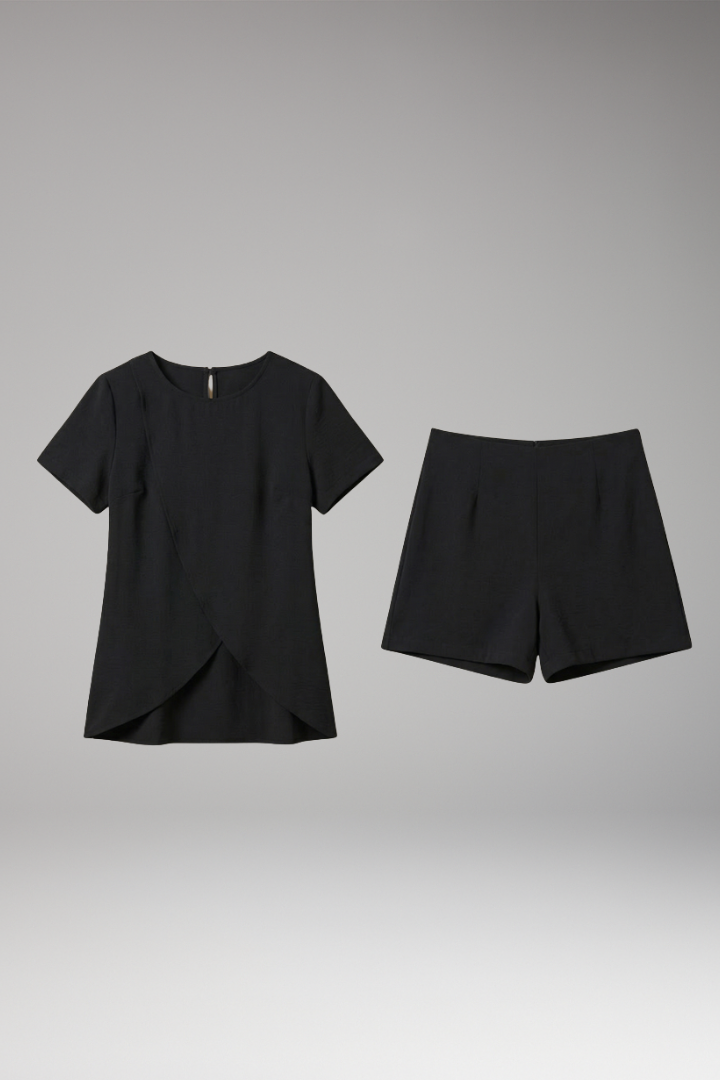 Women's Elegant Summer Co-ord Lounge Set with Relaxed Fit