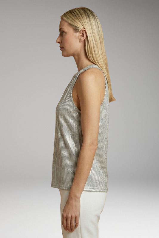 Women's Halter Top with Round Neck and Versatile Design