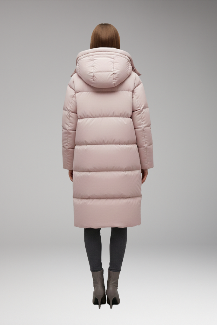 Women’s Jacket with Full Zip and Fixed Hood